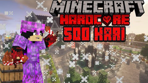 500 HARI DI MINECRAFT HARDCORE TANPA TIDUR !!!