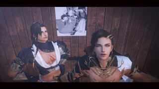 [Jian San MMD] When two cats who first arrived in the Central Plains came to Wanhua Valley...
