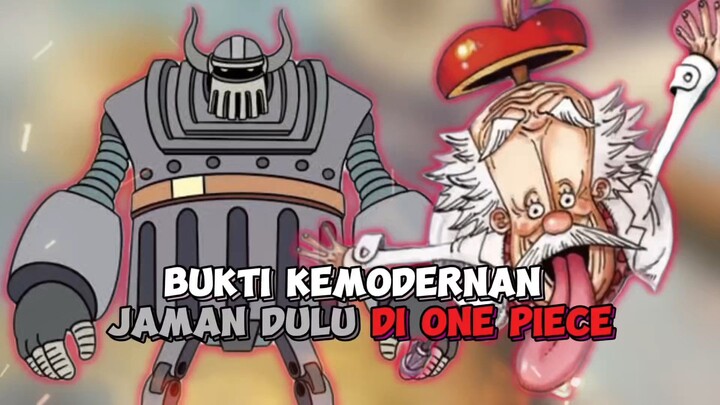 Dunia One Piece Jaman Dulu Lebih Modern !!!