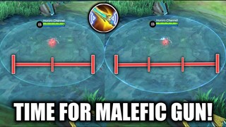 NEW ITEM MALEFIC GUN TESTED ON POSSIBLE HEROES | SUPER LONG RANGE MOSKOV