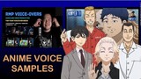 MY TOKYO REVENGERS CHARACTERS TAGALOG DUB VOICE SAMPLES COMPILATIONS