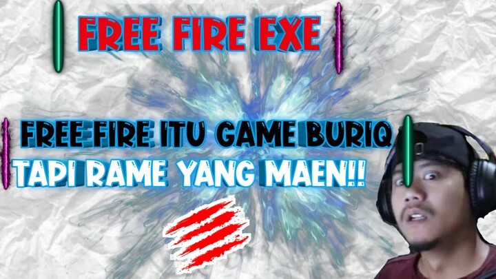 FREE FIRE EXE,,,,KETIKA SKIL AWM BUDI DAM SKIL MGENDOK MIMYUATO DI GABUNGKAN!!!