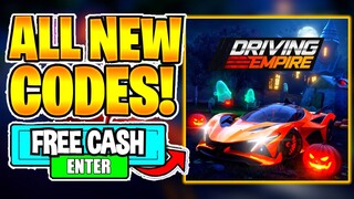 ALL NEW WORKING CODES FOR DRIVING EMPIRE IN 2022! ROBLOX DRIVING EMPIRE CODES