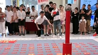 小伙很嚣张啊，但也确实有些实力