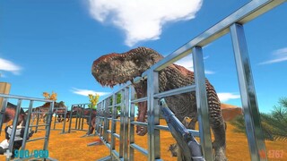 How Long Can I Survive in Jurassic Safari. Animal Revolt Battle Simulator