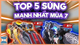 CALL OF DUTY MOBILE VN | TOP 5 SÚNG MẠNH NHẤT MÙA 7/2021 | Zieng Gaming