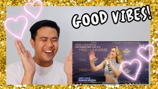 PINOY FAN REACTION | DANIELA NICOLAS MISS UNIVERSE CHILE 2020 TELEMUNDO INTERVIEW