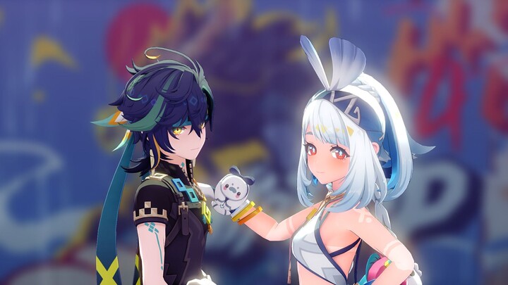 [MMD Genshin Impact / Phantom Wave] Pesta Berbahaya