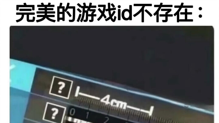 ID game hoàn hảo là không tồn tại: