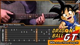 Dragon Ball GT - Dan Dan Kokoro Hikareteku (Fingerstyle Guitar Cover) TABS - 90's Anime Songs #1