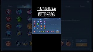Rafaela Best Build 2024 #shorts #mlbb