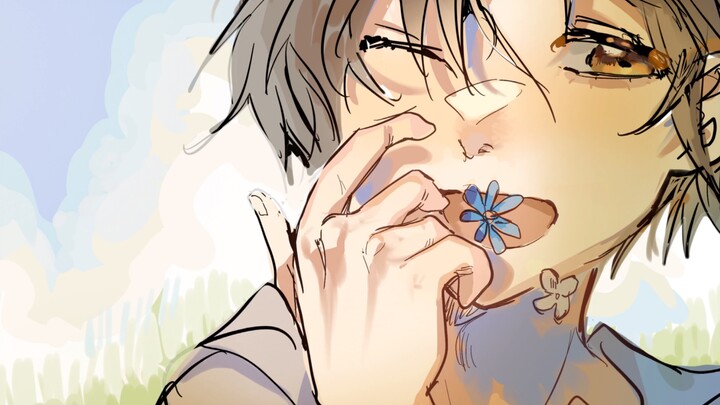 Goodbye Flower Stealer [Flower Couple/First Love Group/Hetalia] "Swallow the flower"