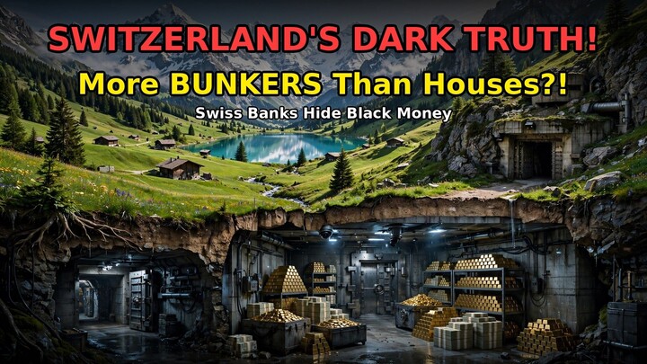 Switzerland's DARK Truth! More BUNKERS Than Houses?! | Swiss Banks, Black Money & Secrets