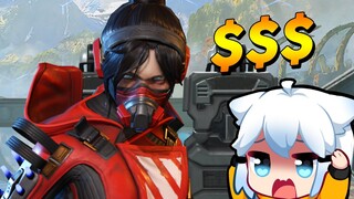 spending all my $$ on APEX LEGENDS MOBILE!! (SEASON 1)