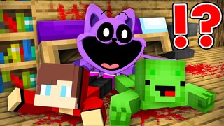 How Scary CATNAP DRAGGED JJ and Mikey UNDER HIS BED in Minecraft Challenge? - Maizen