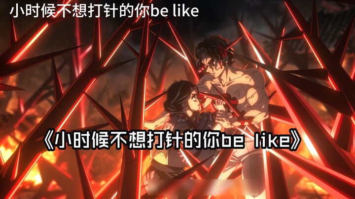 Bạn ngày bé không muốn tiêm sẽ như thế này...