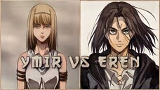 Eren Yeager Vs Ymir Fritz | Siapa Yang Akan Menang Jika By One ?