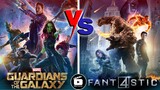Pertarungan Sengit GUARDIAN OF GALAXY VS FANTASTIC FOUR, Siapa Tim Hero Terkuat Semesta Marvel?