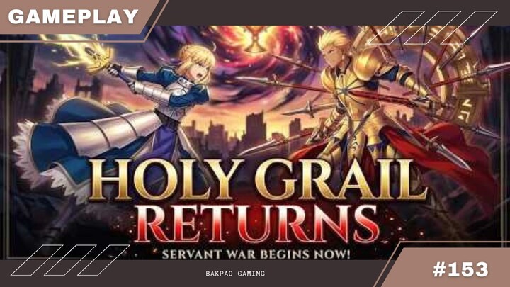 Baru mulai udah langsung lawan Saber Alter😆😆 - Holy Grail Returns Gameplay