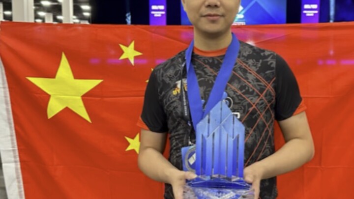 Congratulations to the Chinese kid who won the US EVO "King of Fighters 15" World Championship! "I c