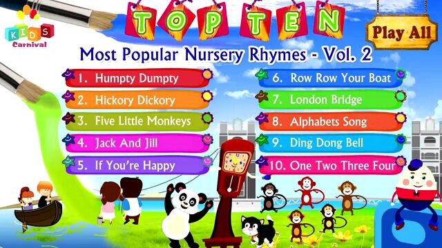 TOP10 #Nursery Rhymes