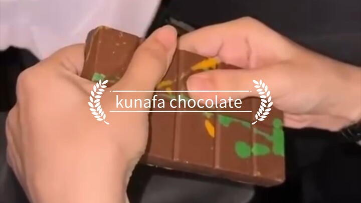 kunafa chocolate by kababjees🍫#lahore #dubaichocolate #kunafachocolate #kababjees