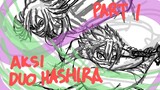 Wind X Snake Hashira - KimetsunoYaiba drawing timelapse