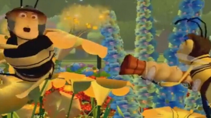 lebah pekerja yang sibuk