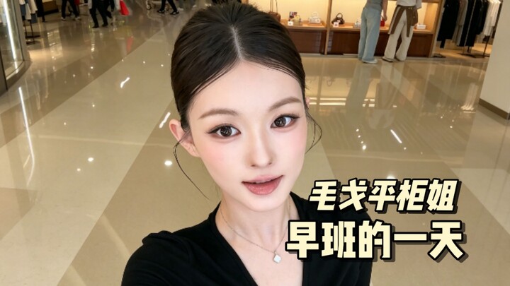 Mao Geping Counter Sales Associate’s Morning Shift Vlog | Effective On-Camera Tips for Beginners wit