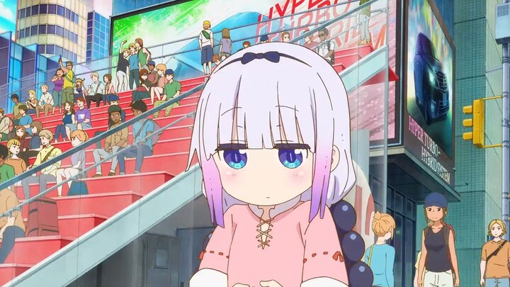 Aku tertawa terbahak-bahak! Seperti yang diduga, Kanna memang punya bakat alami, imut banget!