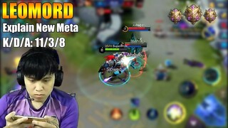 Explain New Meta LEOMORD - Arrival spell | Mythic rank gameplay [K2 Zoro]