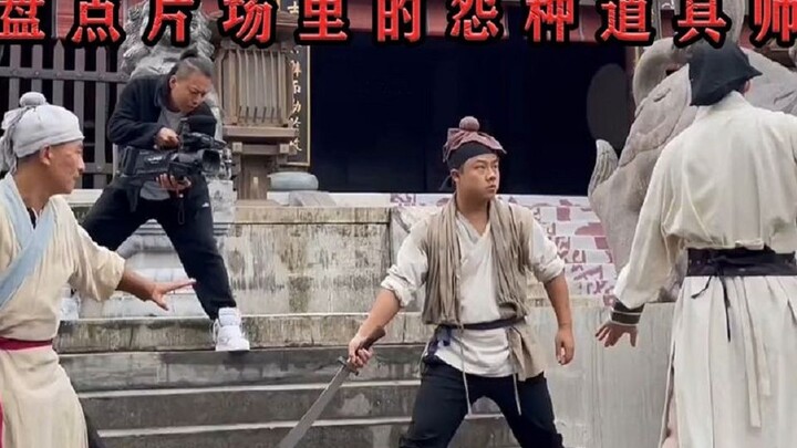 The cranky prop master on set is way more entertaining than the movie itself—driving the director nu