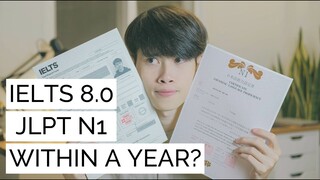 MÌNH ĐÃ ĐẠT 8.0 IELTS VÀ JLPT N1 TRONG VÒNG 1 NĂM NHƯ THẾ NÀO? | KIRA