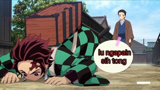 tanjiro ngapain anjir🗿/parodi kimetsu no yaiba