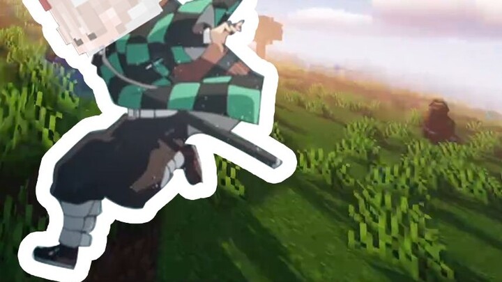 [มายคราฟ]ดาบพิฆาตอสูร Mod Survival: Get the Nichirin Sword - Breath of Water