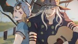 A 2D painting musical animated video of JoJo's Bizarre Adventure