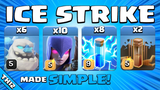 ICE GOLEMS + ZAP QUAKE WOW!!! TH12 Attack Strategy _ Clash of Clans