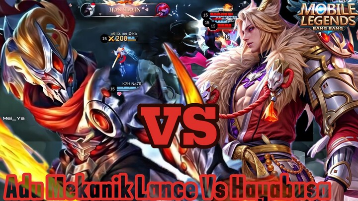 Haya Vs Lance Adu Mekanik + Adu Retri 🥵