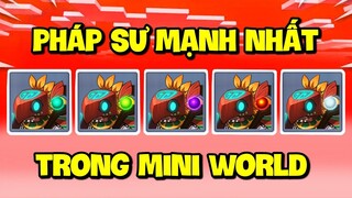 AI LÀ PHÁP SƯ DÃ NHÂN MẠNH NHẤT TRONG MINI WORLD MEOWPEO THÍ NGHIỆM
