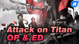 [Attack on Titan] Anime Season 1 + 2 + Kompilasi OP dan ED SMP (Self-Encoded)_I8