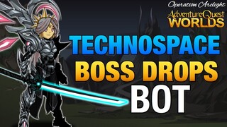 =AQW= TECHNOSPACE BOSS DROPS BOT - GET THE RARE LASER AND TECHNO HANZAMUNE BLADE!