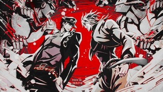 [JOJO] High enough to poke the temple!