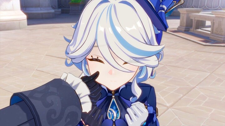 Fernina's soft cheeks