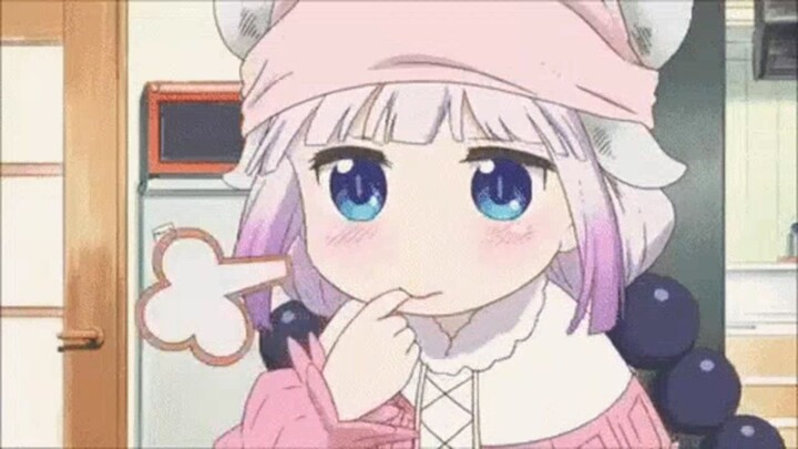 Kanna eating everything