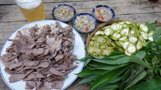 LƯỠI HEO LUỘC SÃ MẮM TÔM - Bin Đen Miền Tây # 388