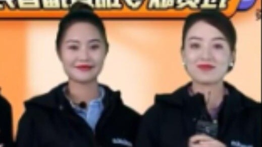 Video langsung terbaru dari Gadis Kelapa, mengenakan jaket bulu dan melakukan latihan mengangkut kar