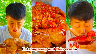 【cooking class in hong kong】 Fat Songsong does not eat chili peppers, and is spoofed by thin Ermao