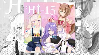 HI-15 (Japanese ver.) - hololive Indonesia 1st Generation (Risu, Moona, Iofi)