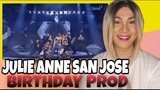 Julie Anne San Jose's Birthday Prod | All Out Sunday [ reactionvideo ]