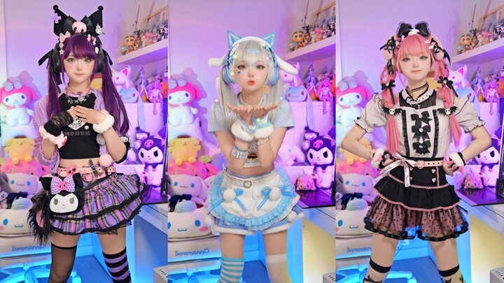 Mixed Kawaii Neko Cosplay Dance 😍